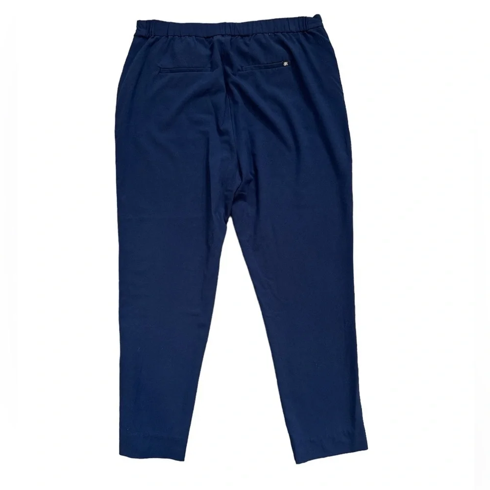 Banana Republic Pull on Pants Isola Nights Navy Size 12 - Picture 2 of 5